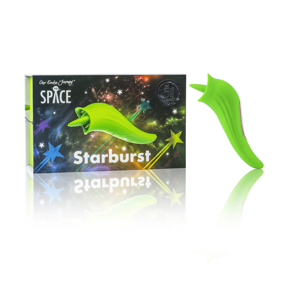 Space Starburst Neon Green